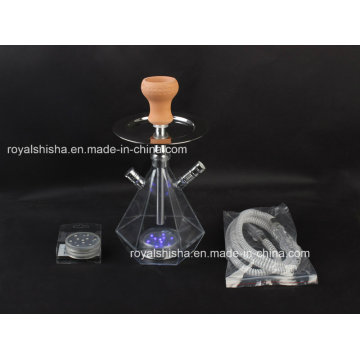 Nueva barata portátil de plástico Hookah Shisha